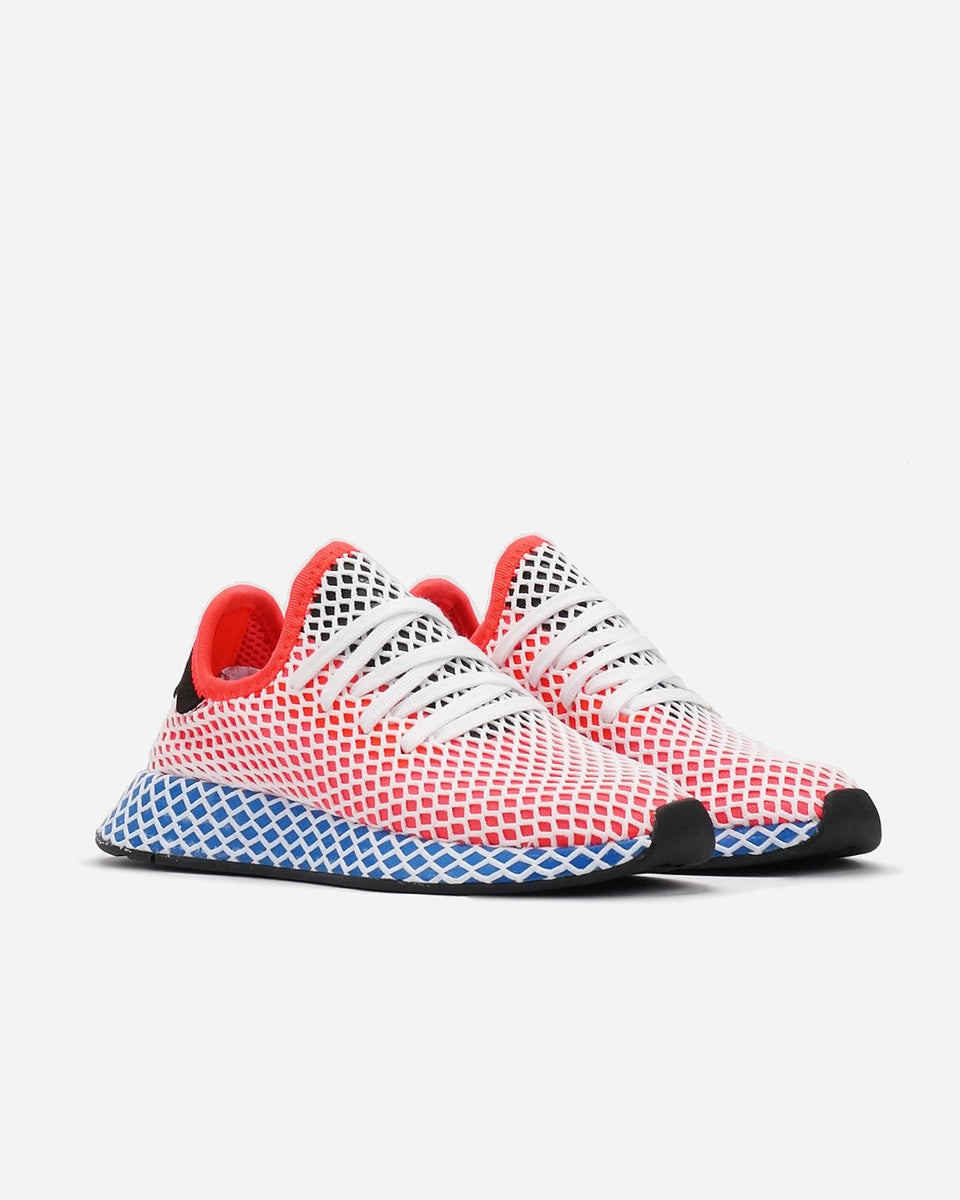 Adidas deerupt red blue Clearance