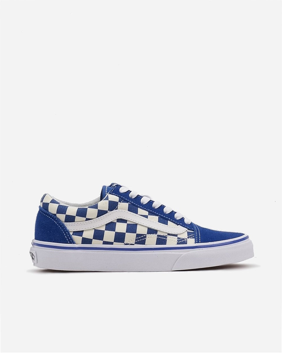 Vans Old Skool Primary Check Blue VNA38G1POU themefashion 8