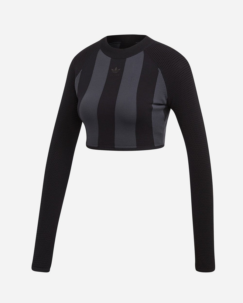 Adidas AA-42 Crop Knit Top Black CE0984 – themefashion_8