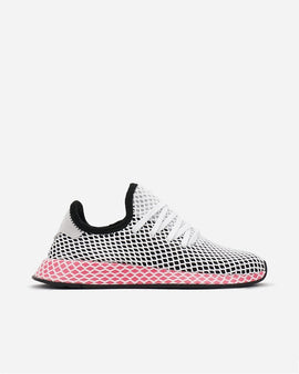didas Deerupt Runner Black/Chalk Pink Womens Sneaker CQ2909