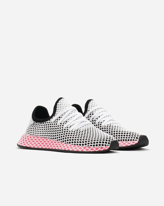 Adidas Womens Deerupt Runner Black/Chalk Pink CQ2909 themefashion_8 Adidas Womens Deerupt Runner Black/Chalk Pink CQ2909 themefashion_8