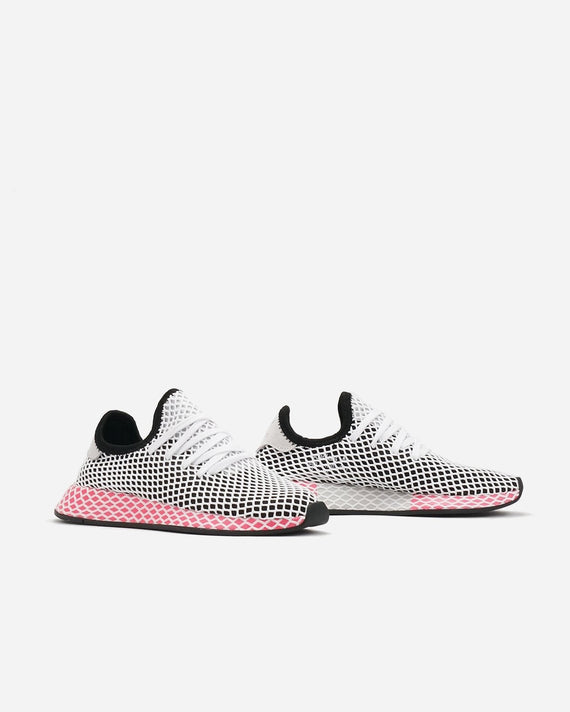Adidas Womens Deerupt Runner Black/Chalk Pink CQ2909 – themefashion_8