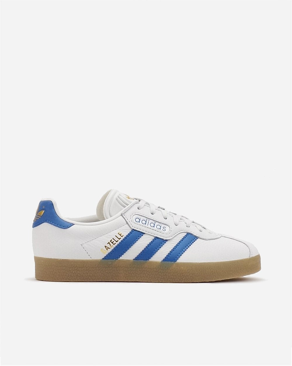 adidas gazelle white blue stripes