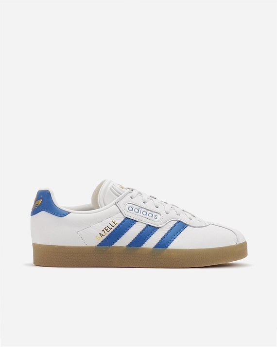 Adidas Gazelle Super Crystal White/Trace Blue Womens Sneaker CQ2798