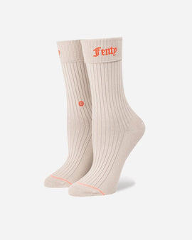 Stance Fenty Prep Sock Grey Womens Sneaker W425D17FEN