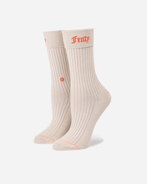 Stance Fenty Prep Sock Grey Womens Sneaker W425D17FEN