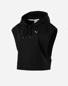 Puma Crop SL Hoody Black 85017701 Womens Tops