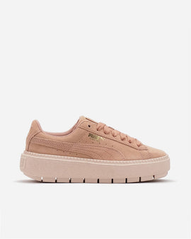 Puma Suede Platform Trace Peach Beige/Pearl 36583005 Womens Sneaker