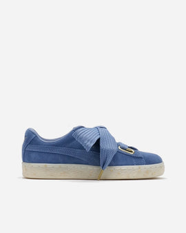 Puma Suede Heart Fabulous Infinity Blue Womens Sneaker 36556103