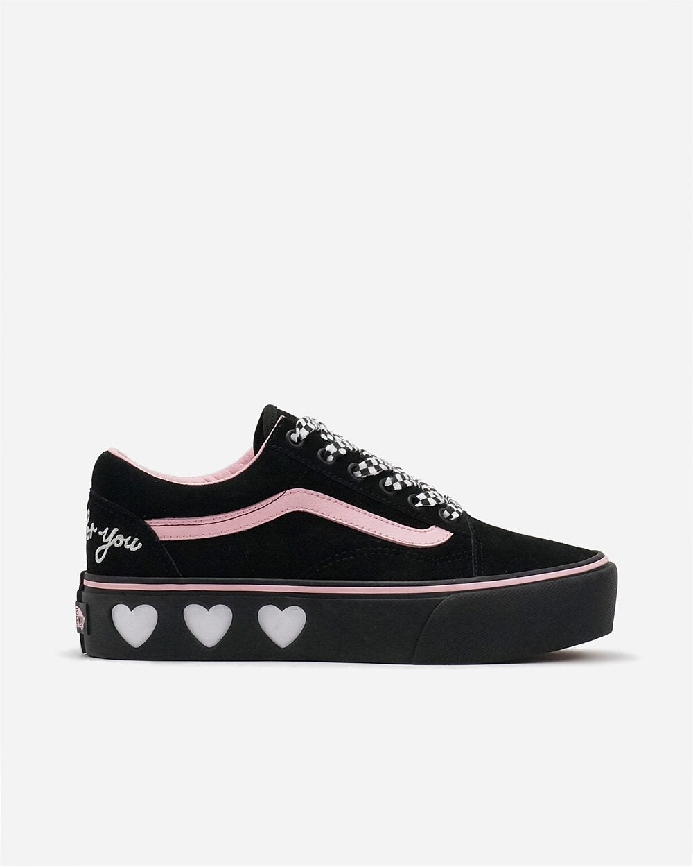 Vans Old Skool Heart Shoes Buy Vans Womens Old Skool Love Hearts